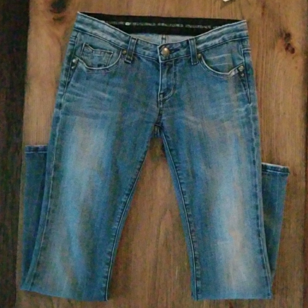 Rerock For Express Blue Boot cut Jeans